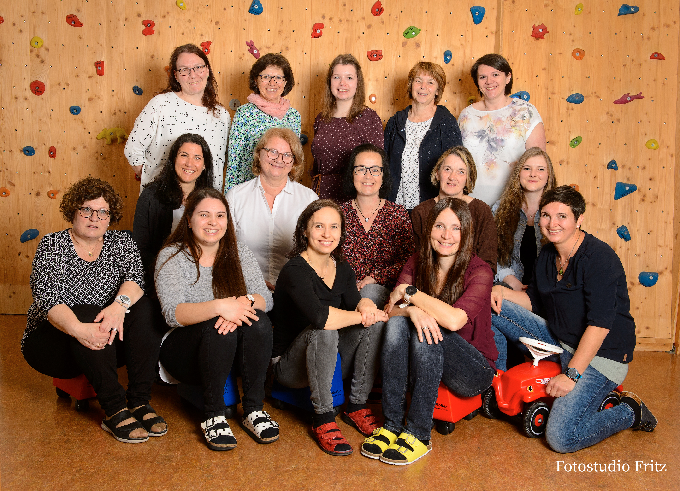 Kindergarten-Team Frühling 2023